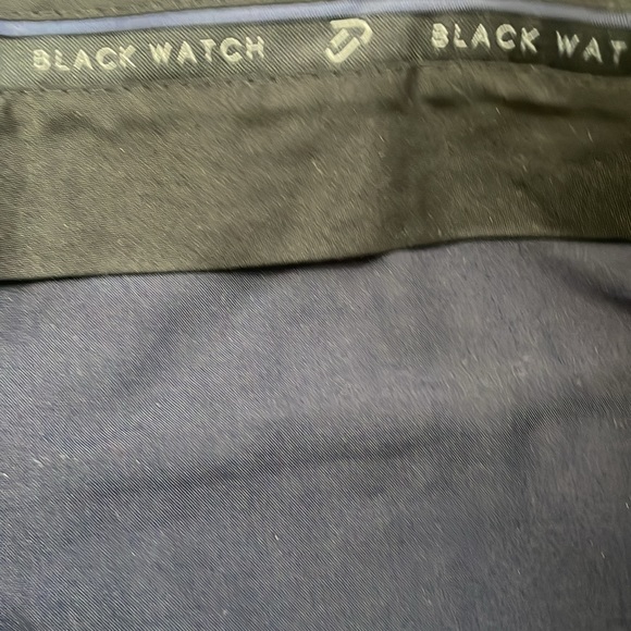 Men’s Black Watch plaid trousers EUC size 36x30 - Picture 4 of 7